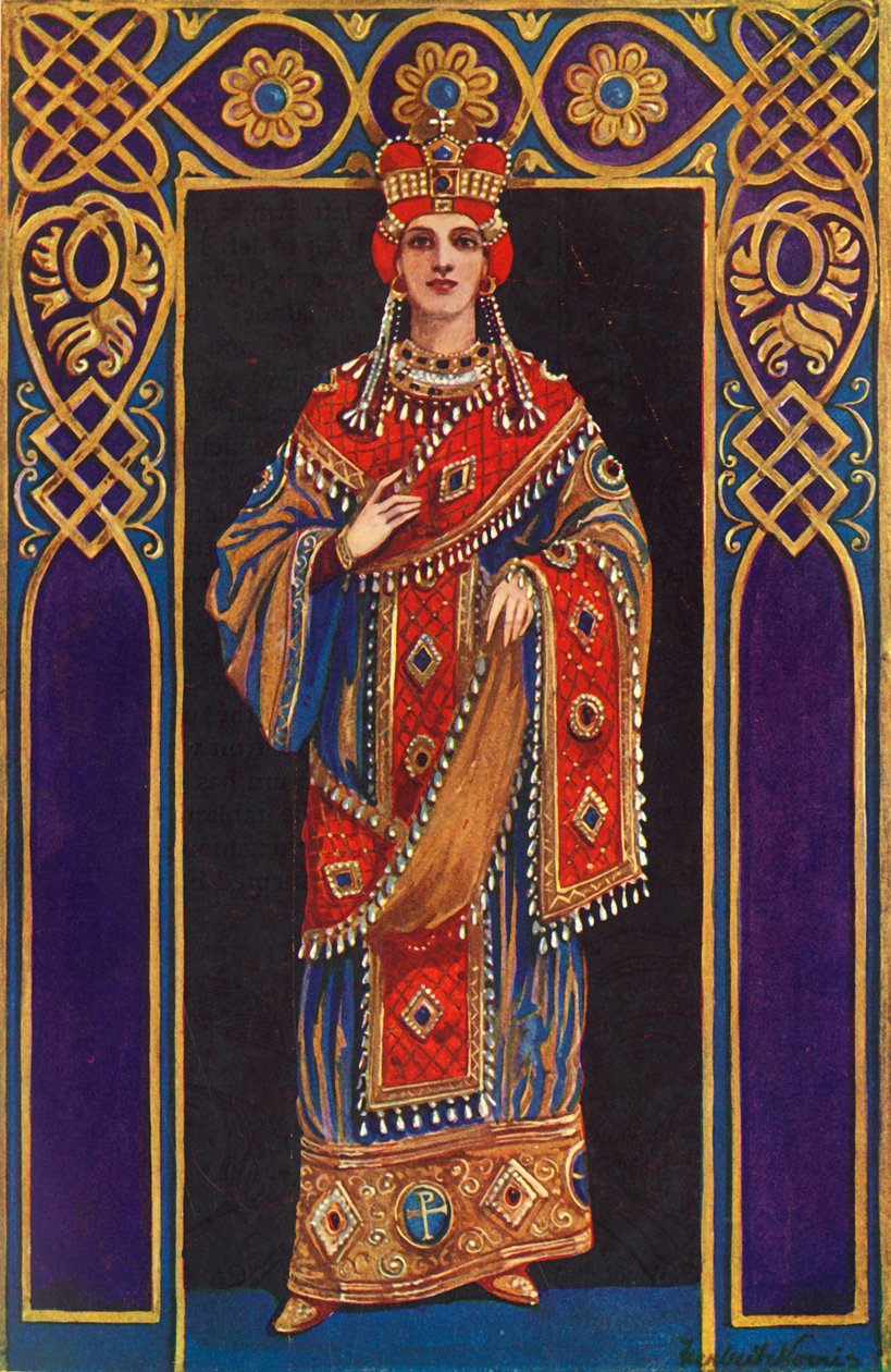 Onuncu, Onbirinci ve On İkinci Yüzyılların İmparatoriçesi, A.D., 1924. by Herbert Norris