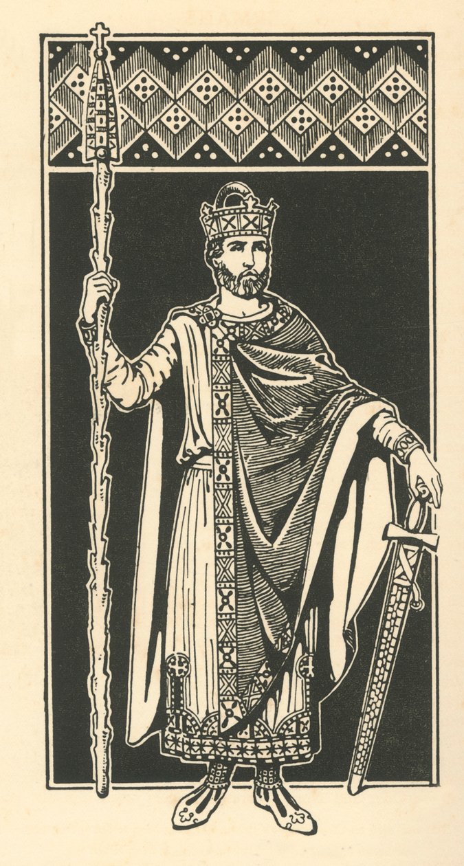 İmparator II. Henry, Kutsal 1002-1024, 1924. by Herbert Norris