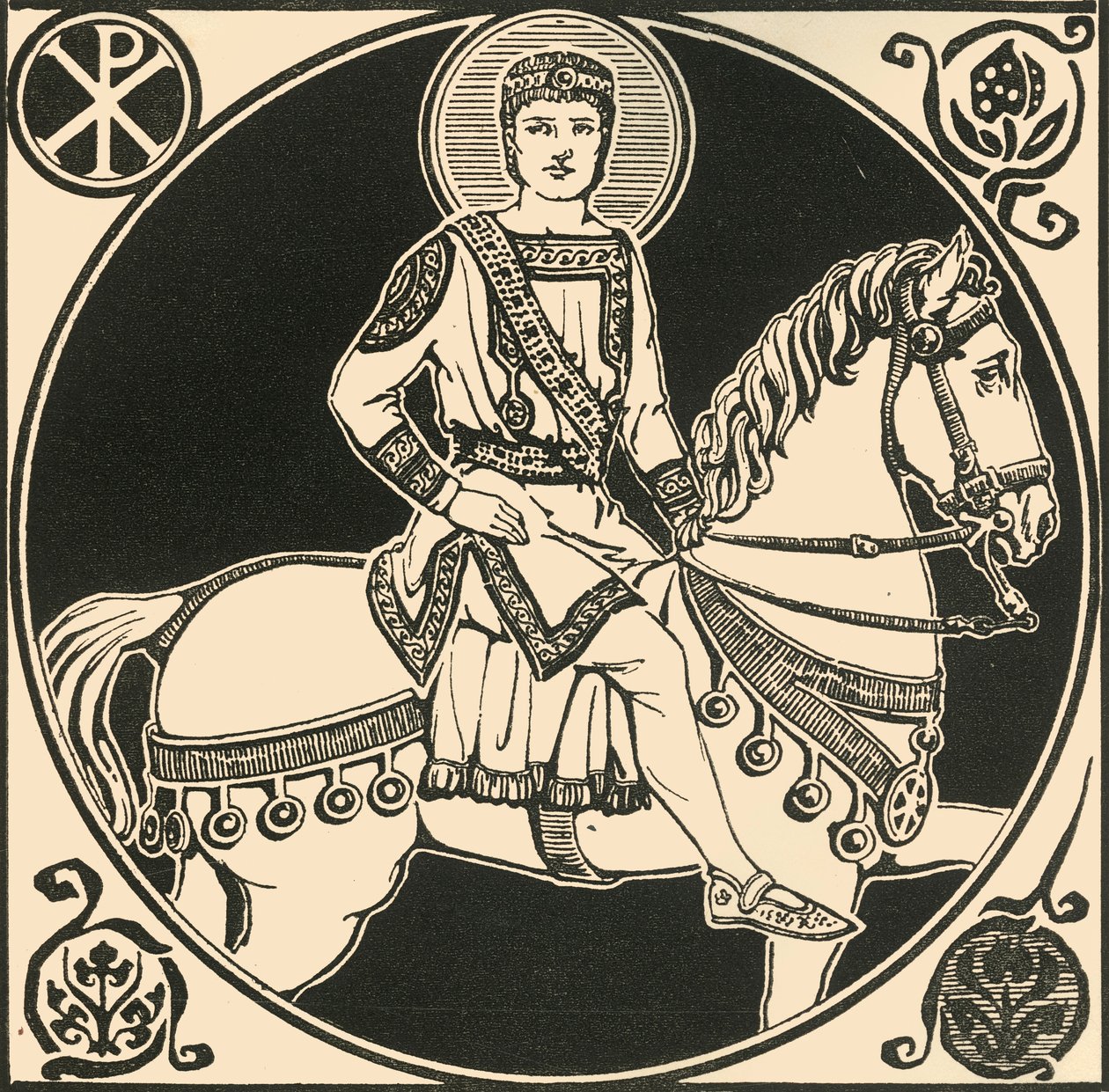 İmparator Justinian, 1924. by Herbert Norris