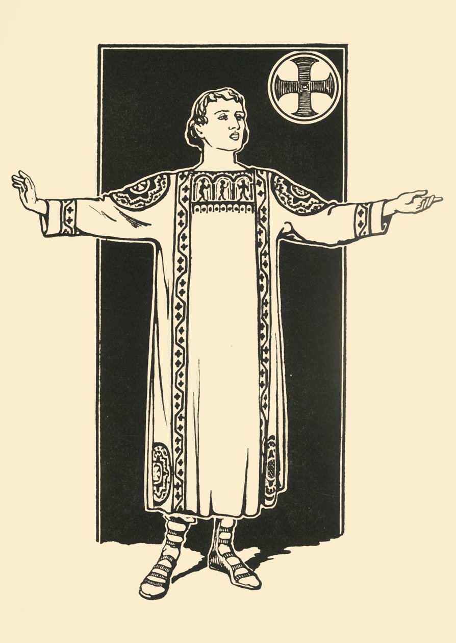 Tunica Talaris, 1924. by Herbert Norris