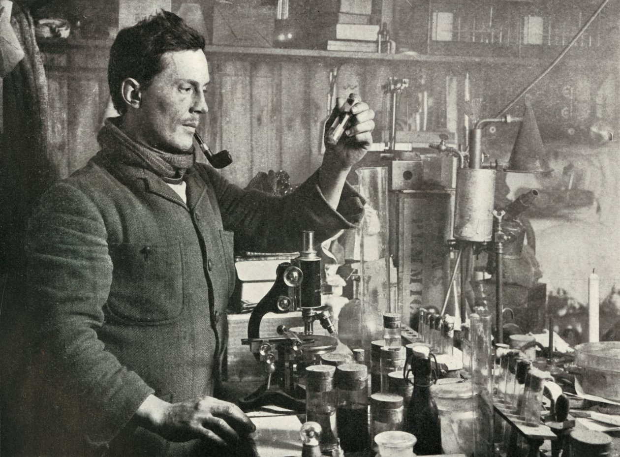 Dr. Atkinson Laboratuvarında, 15 Eylül 1911, 1913 by Herbert Ponting