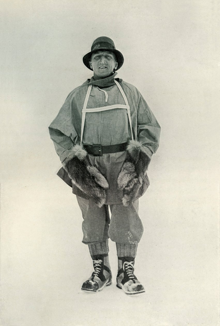 Teğmen. H. R. Bowers - Birdie, Ocak 1911, 1913 by Herbert Ponting