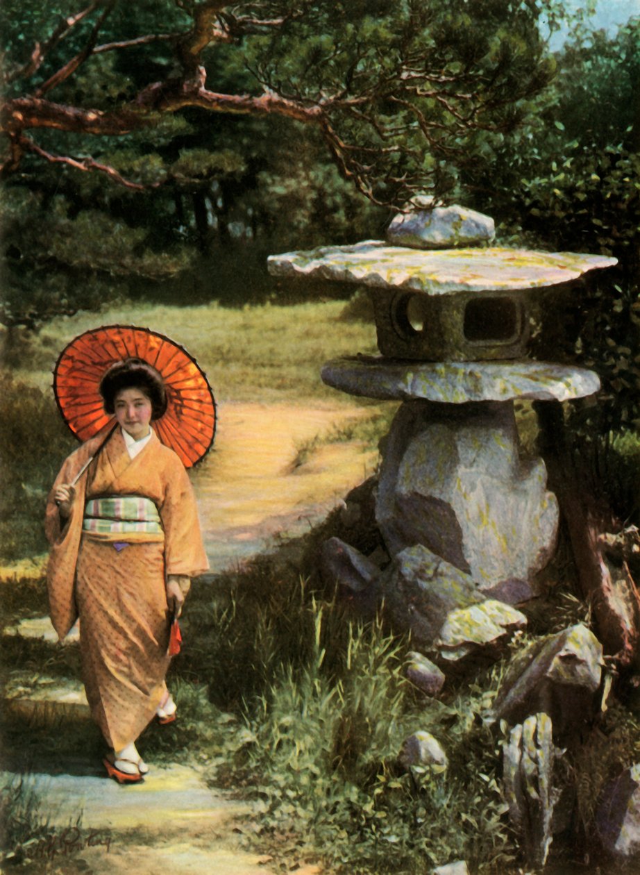 Feneri Geçmek, 1910. by Herbert Ponting