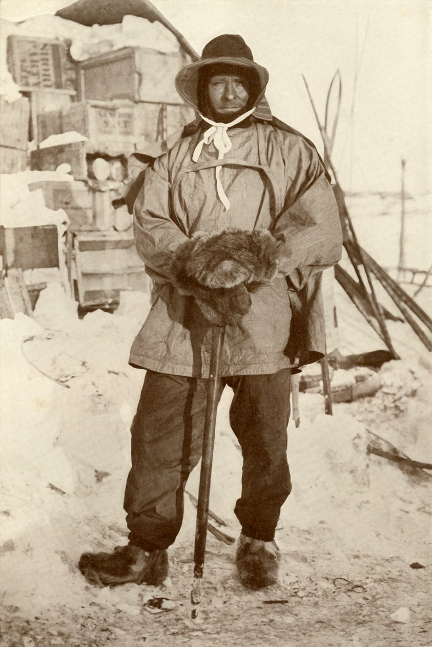 Astsubay Edgar Evans, R.N., 1911, 1913 by Herbert Ponting