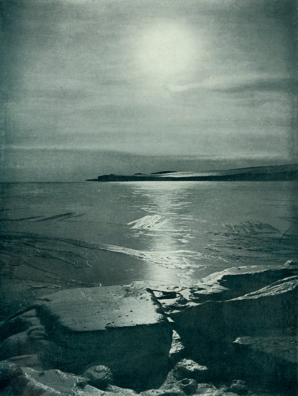 Denizin Donması, c19101913, 1913. by Herbert Ponting