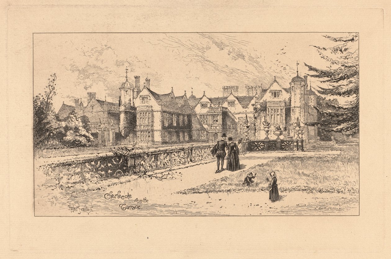 Terastan Charlecote by Herbert Railton