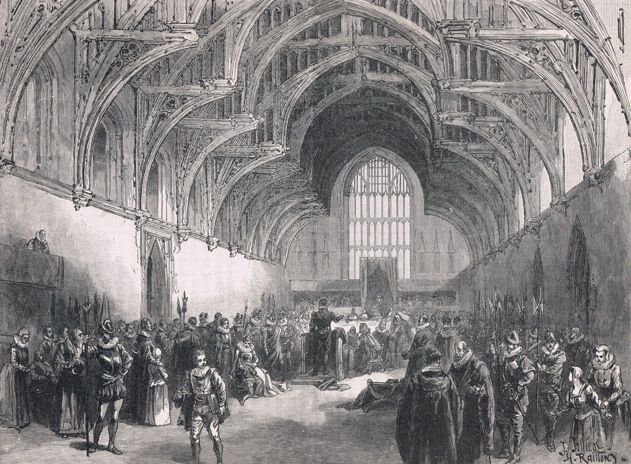 Elizabeth I zamanında Westminster Hall