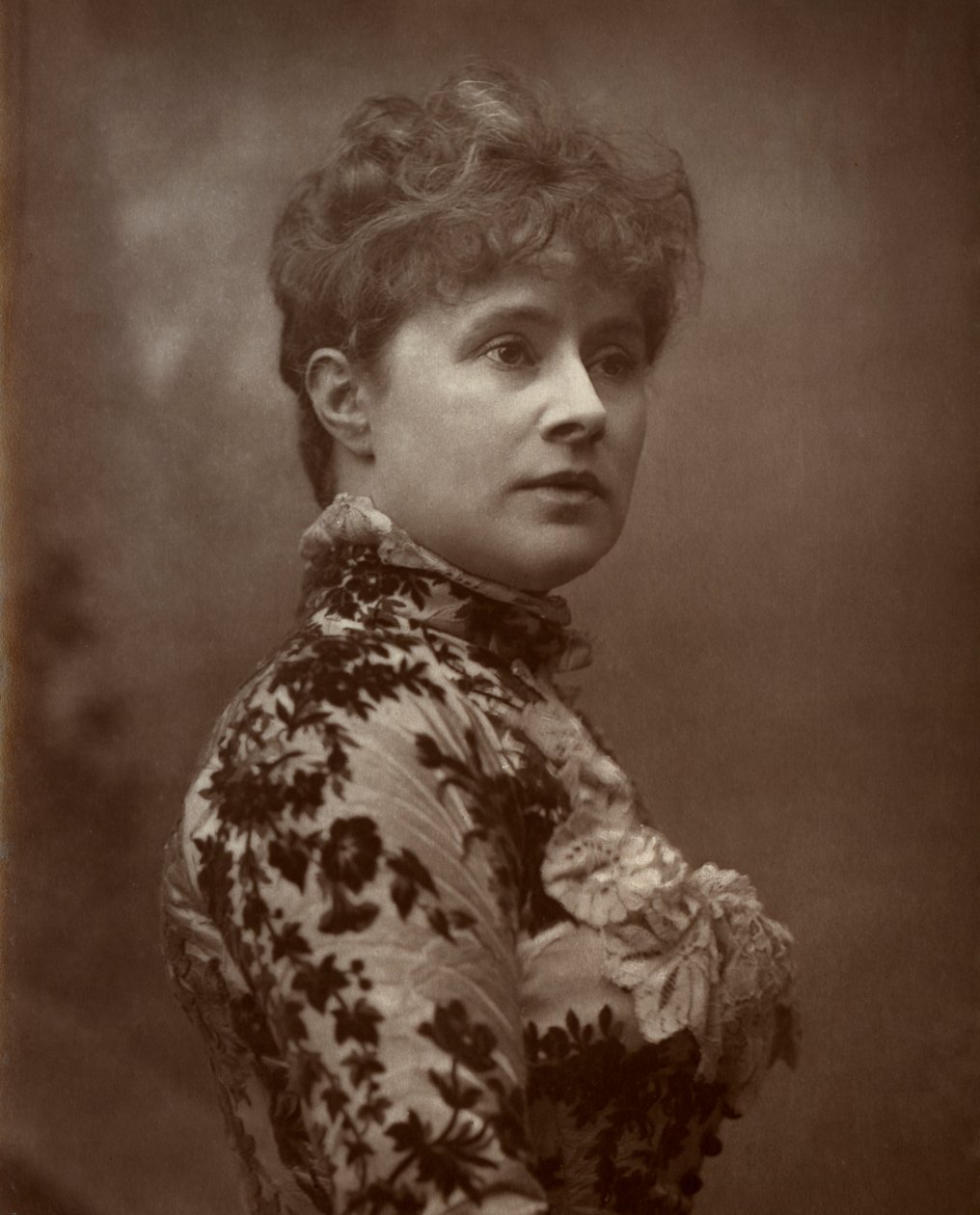 Alice Lingard, İngiliz aktris ve şarkıcı, 1884 by Herbert Rose Barraud