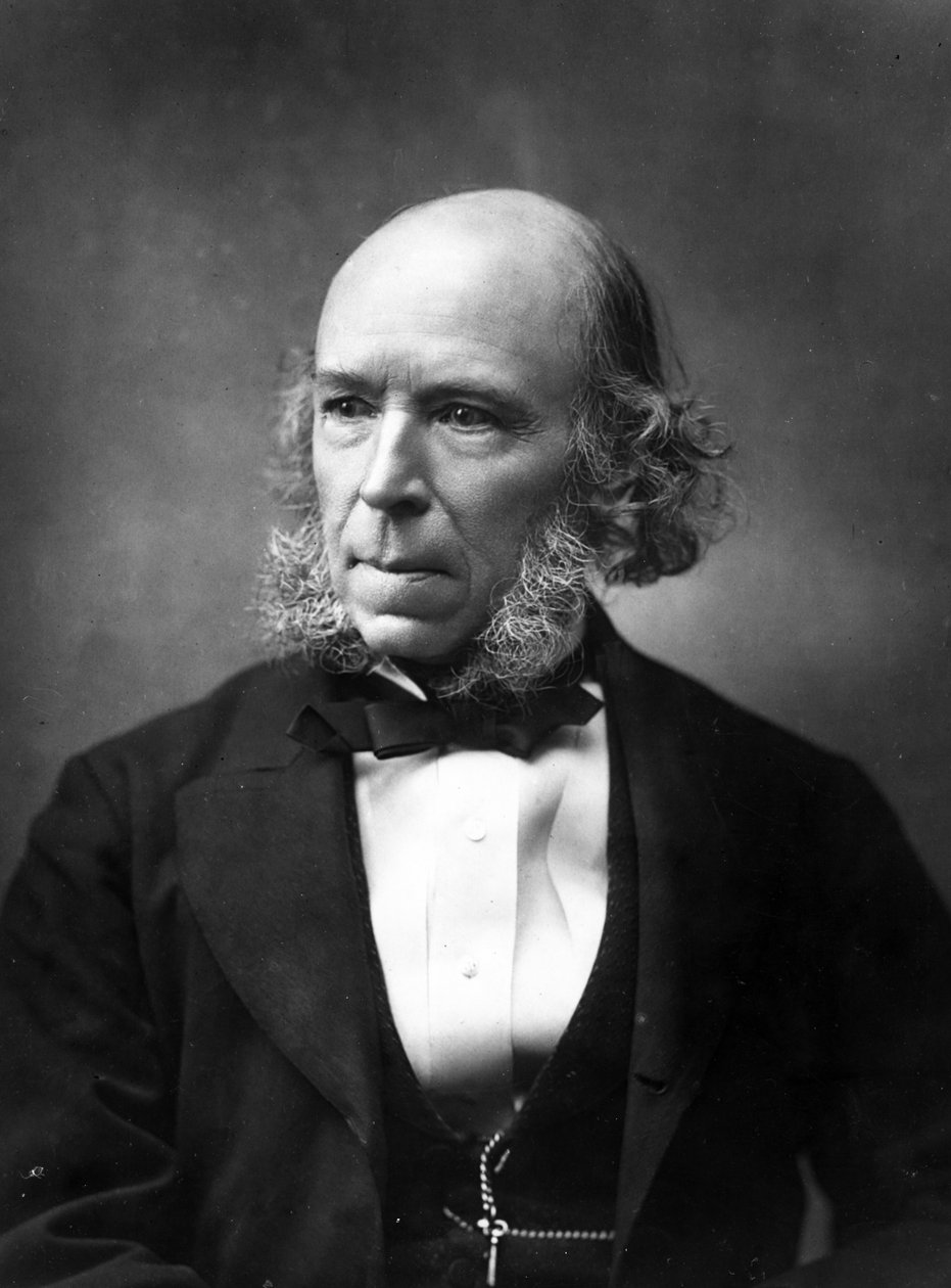 Herbert Spencer, 1888 by Herbert Rose Barraud