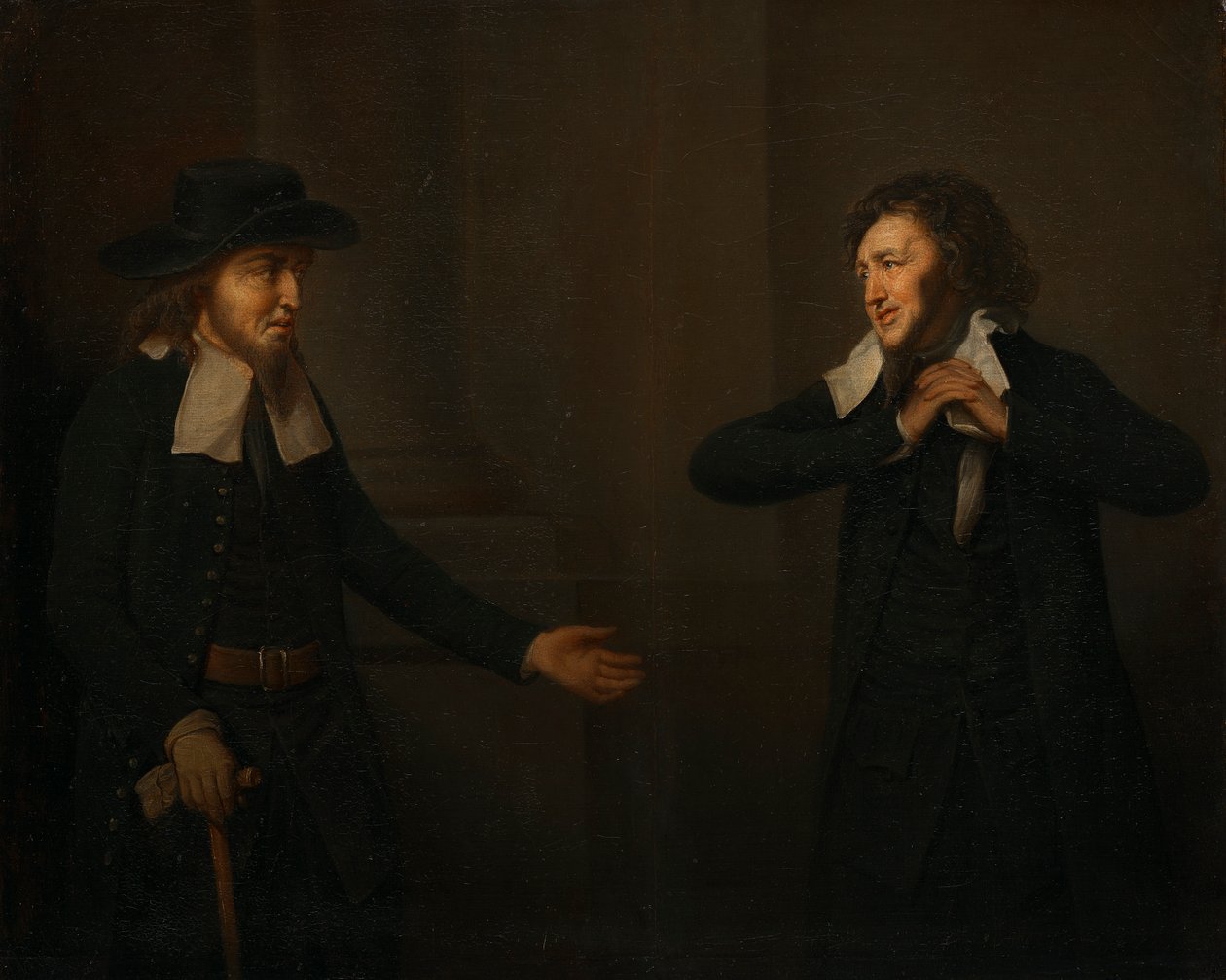 "Venedik Taciri"nden Shylock ve Tubal by Herbert Stoppelaer