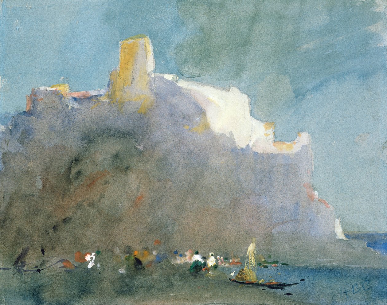 Sorrento körfezinde by Hercules Brabazon Brabazon