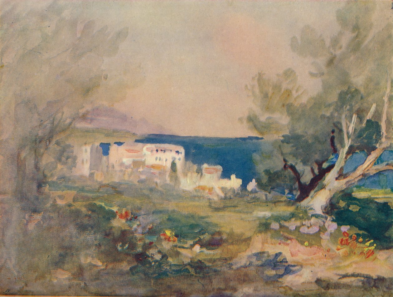 Akdeniz Kıyısında, c1880, 1905 by Hercules Brabazon Brabazon