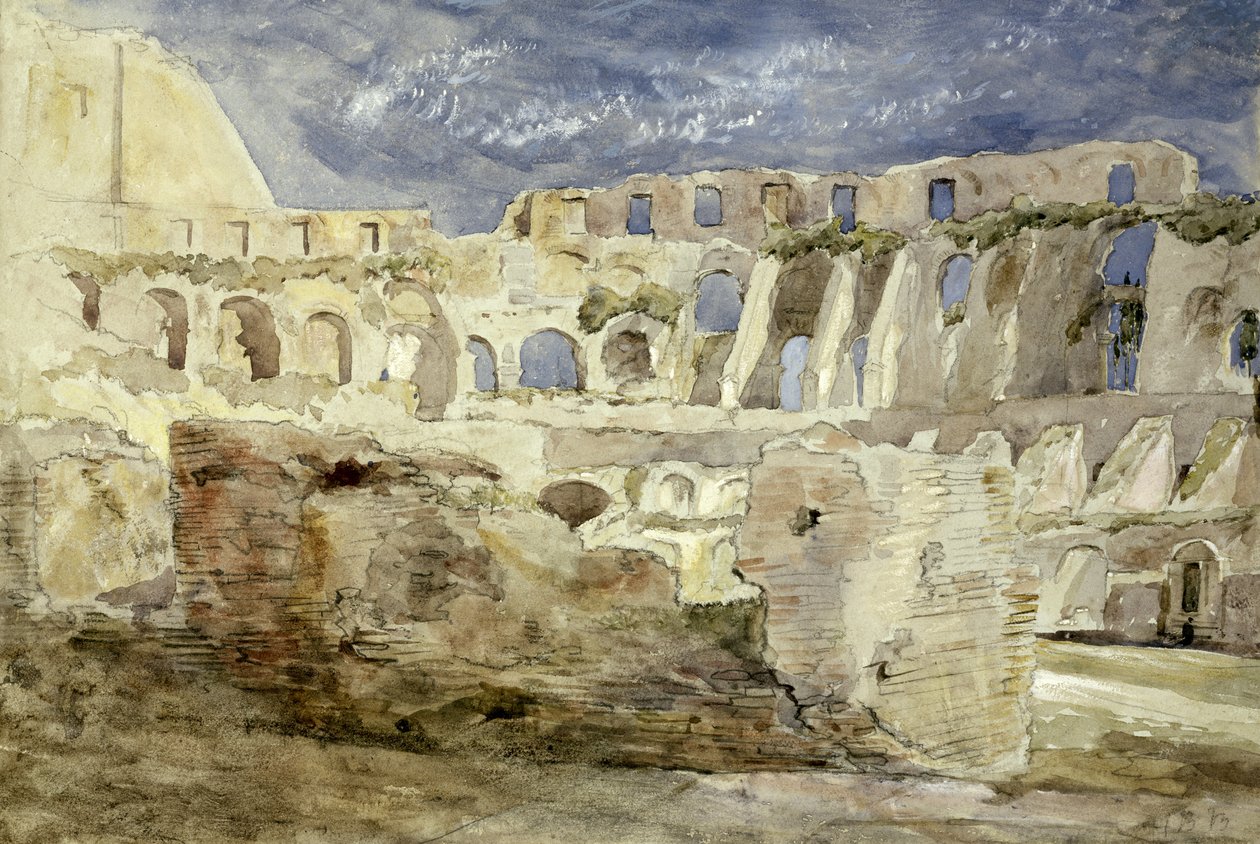 Kolezyum, Roma by Hercules Brabazon Brabazon