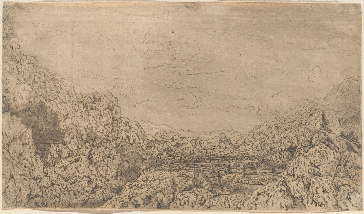 Kapalı Vadi by Hercules Seghers