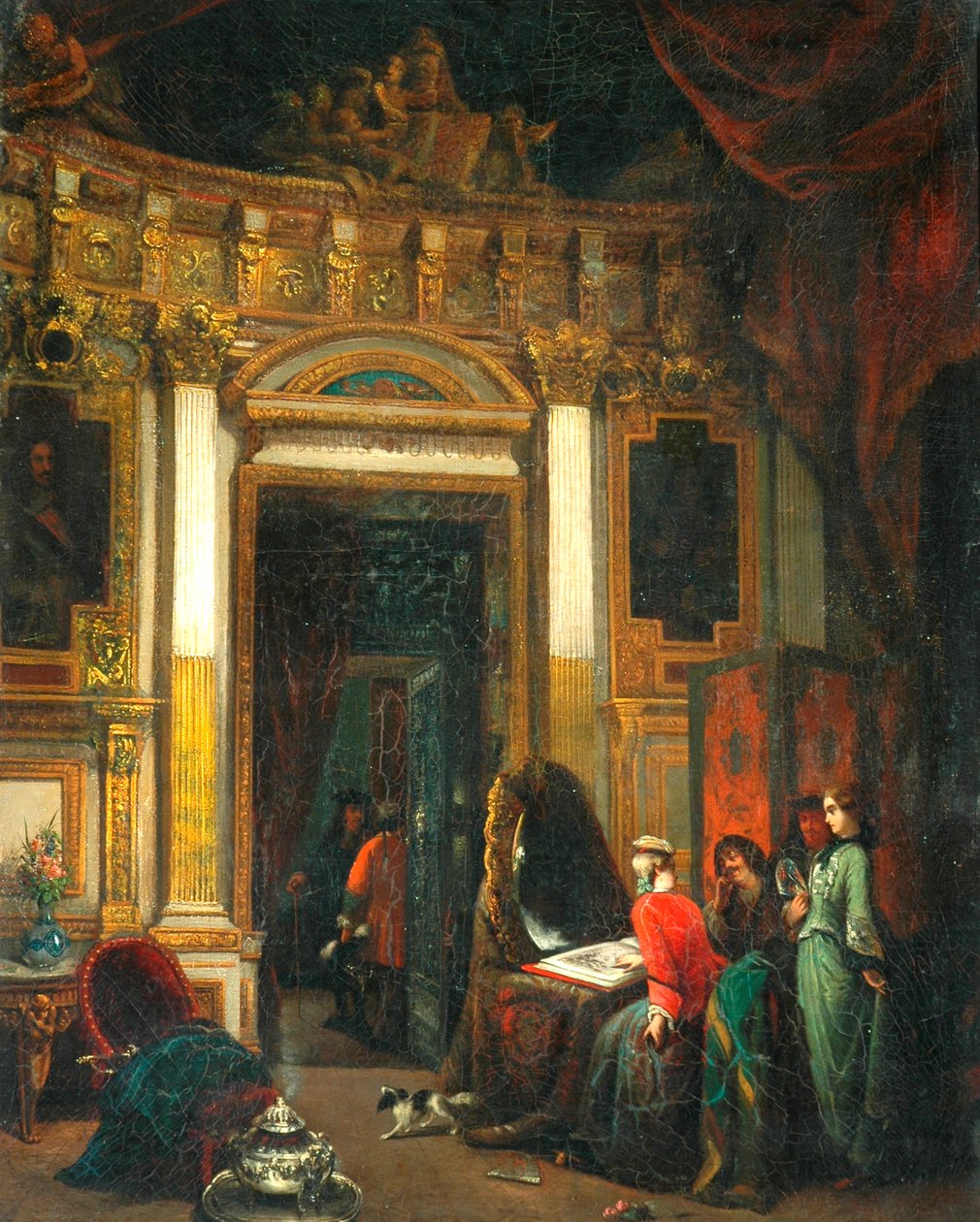 Figürlü İç Mekan by Herman Frederik Carel Tenkate