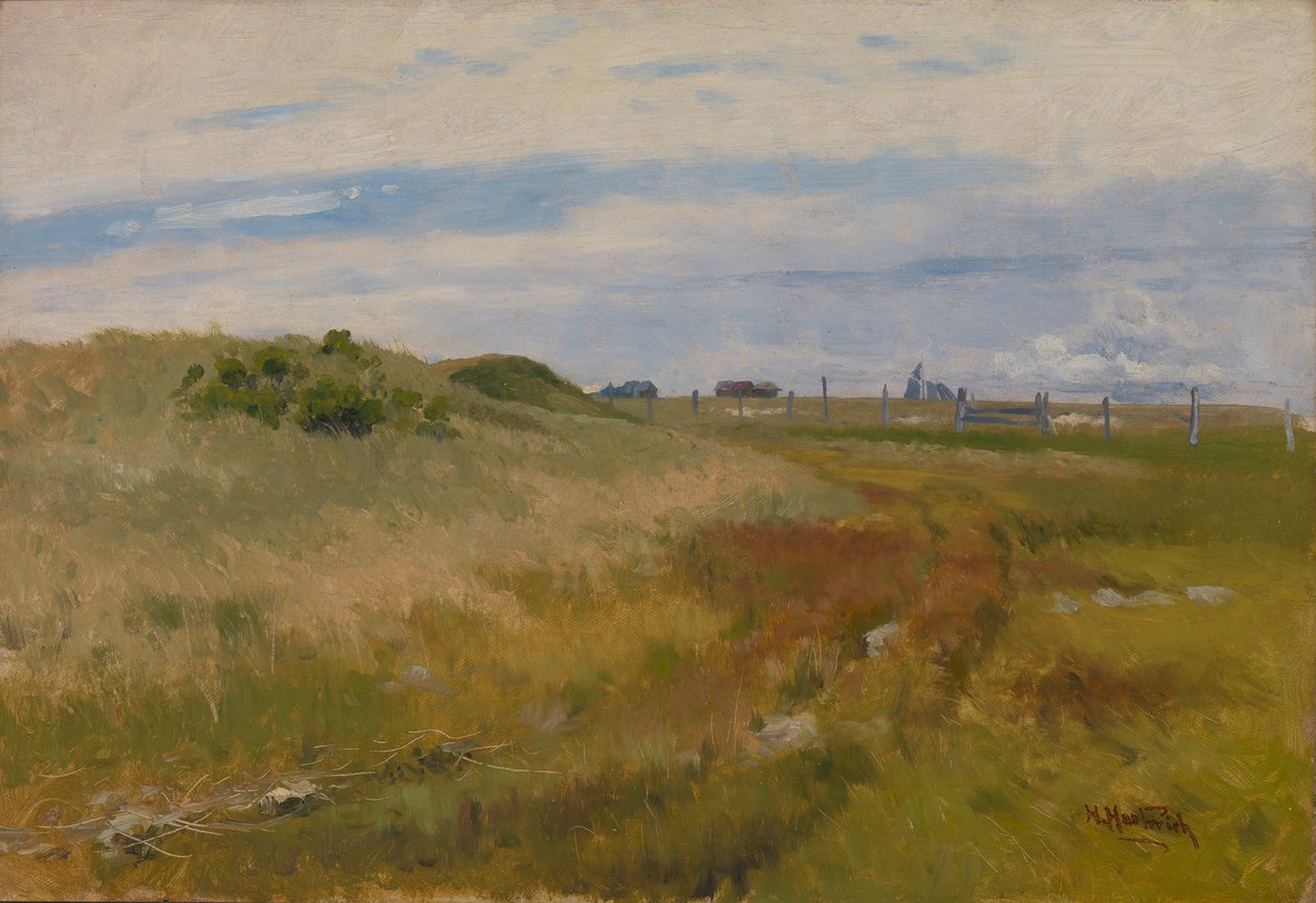 Cape Cod, Provincetown, Massachusetts, 1894. by Herman Hartwich