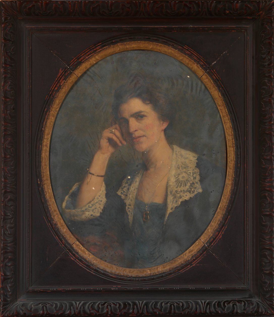 Bayan Emily Dorothy Ammann, Sanatçının Yeğeni, 1922. by Herman Hartwich
