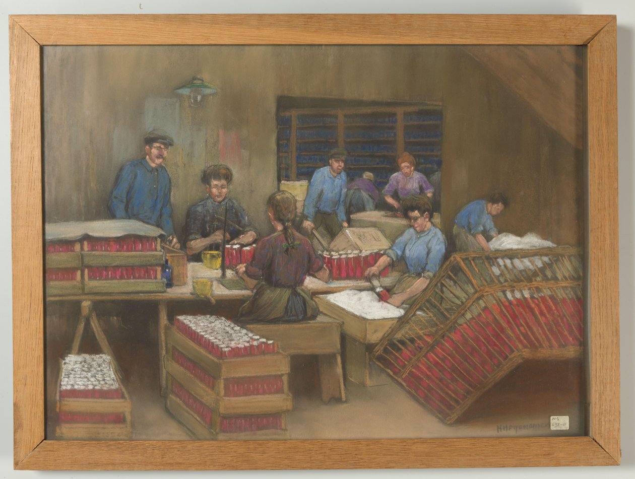 Patates unu paketleme by Herman Heijenbrock