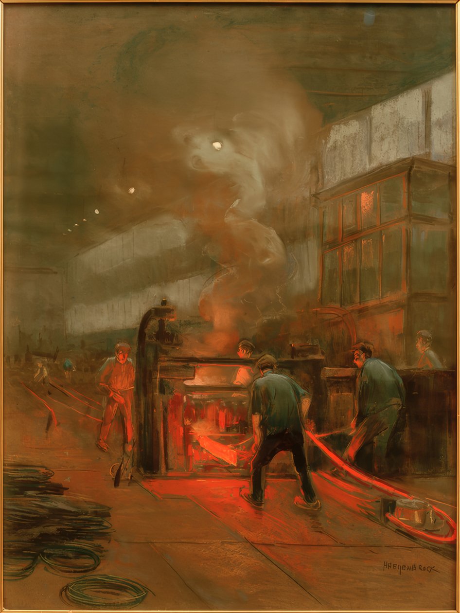 Bakır tel çekme, Delft by Herman Heijenbrock