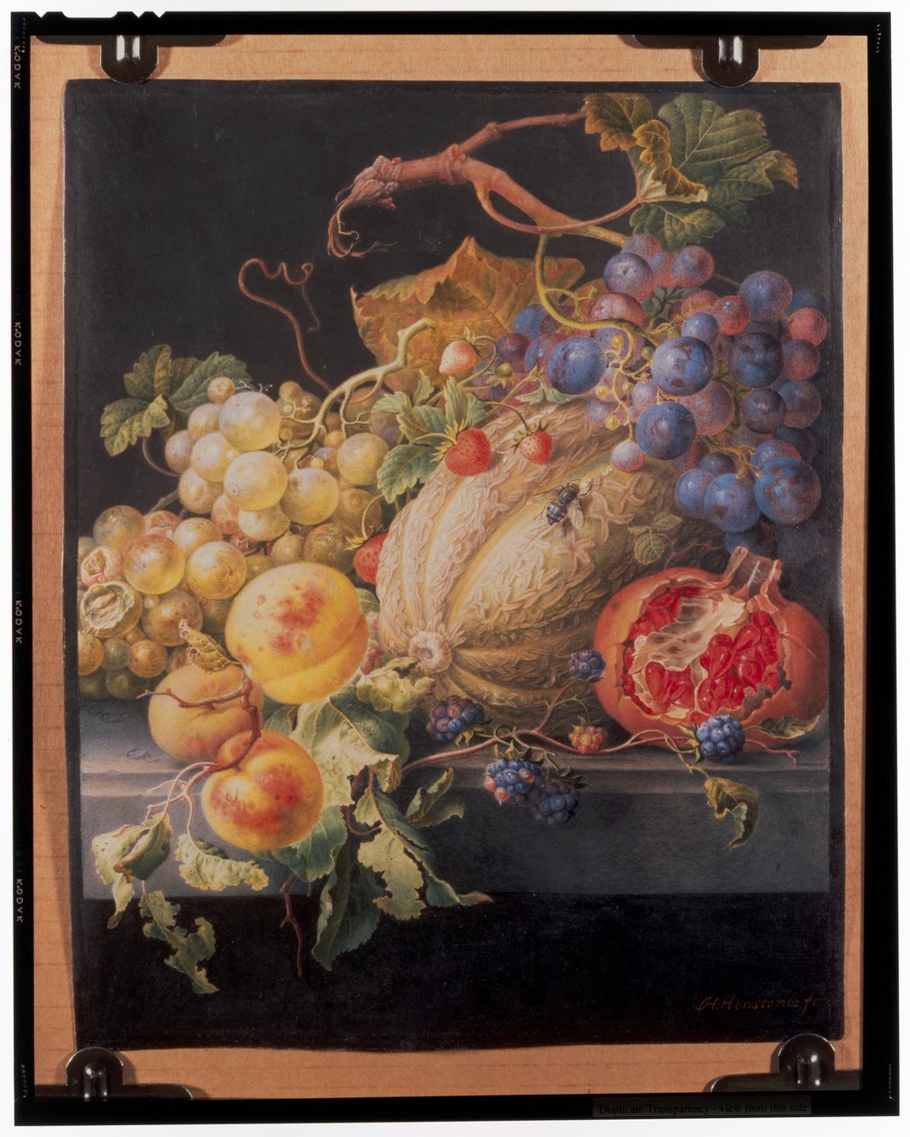 Meyve Natürmort by Herman Henstenburgh