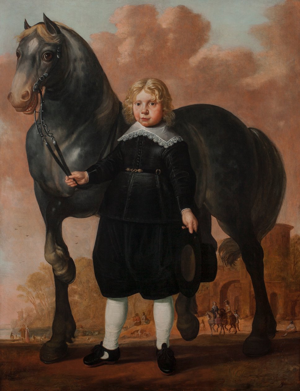 Atı Olan Genç Bir Çocuk, 1646 by Herman Mijnerts Doncker