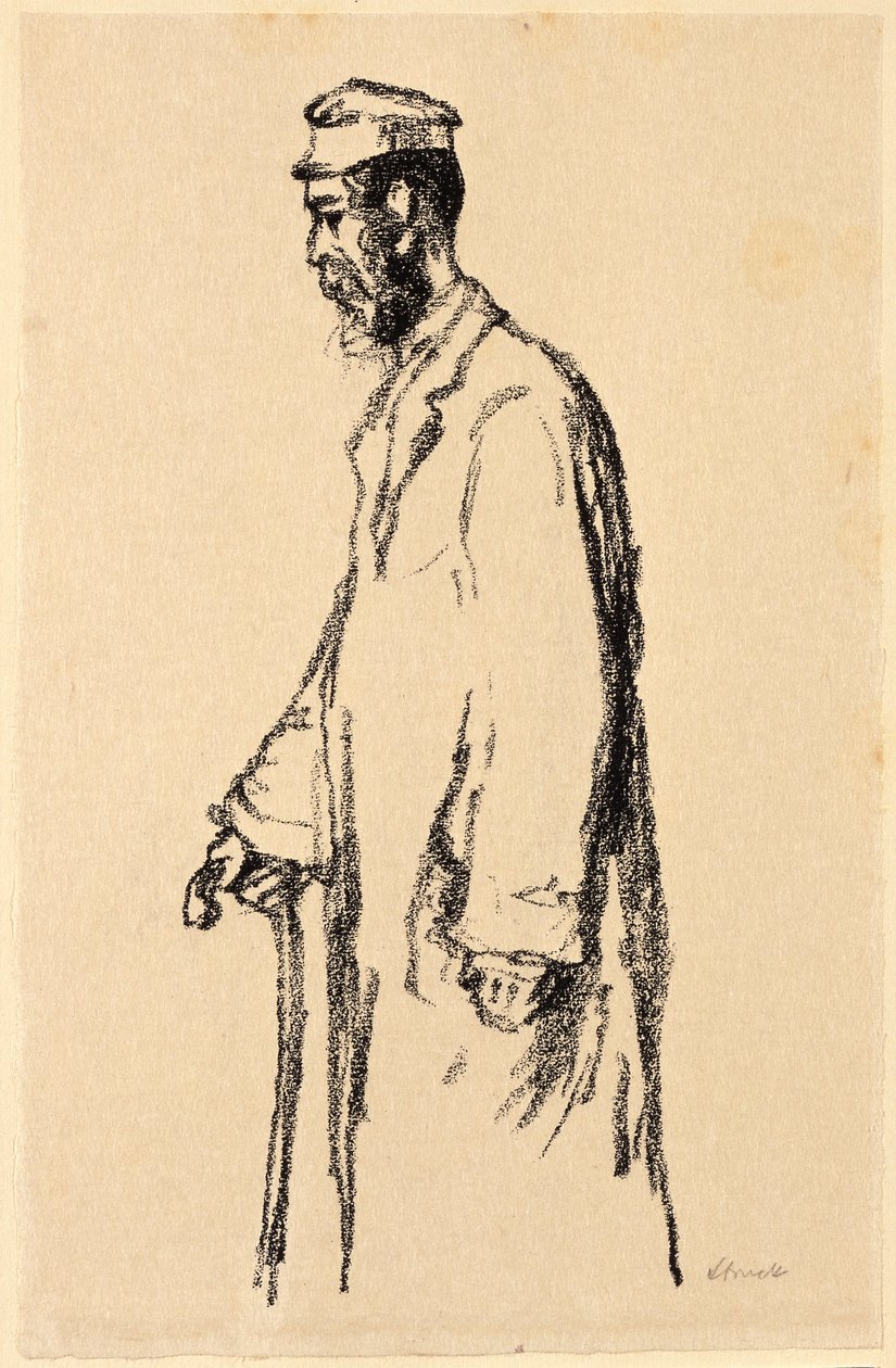 yürüyen yahudi by Hermann Struck