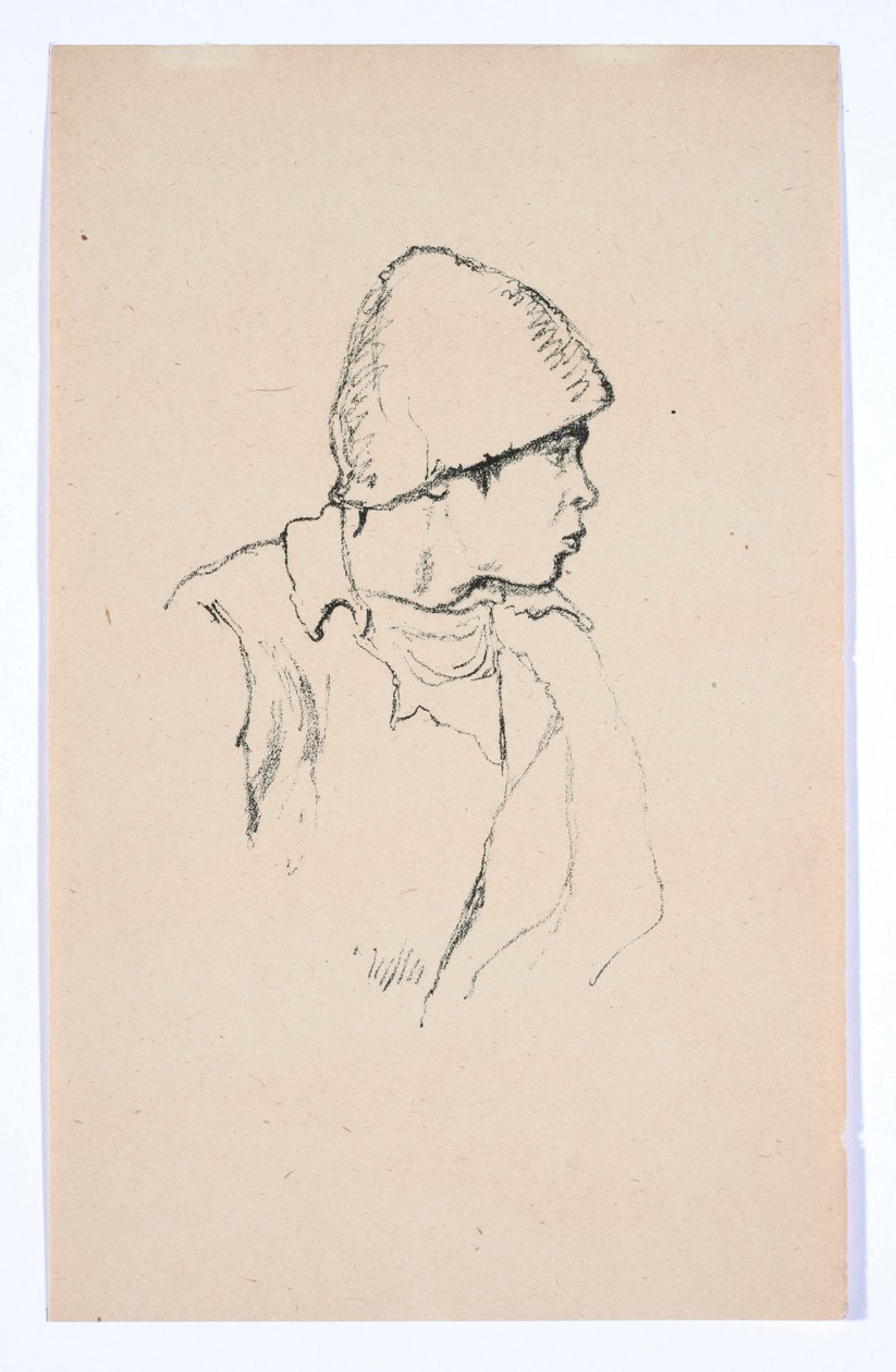 Yahudi çocuk by Hermann Struck
