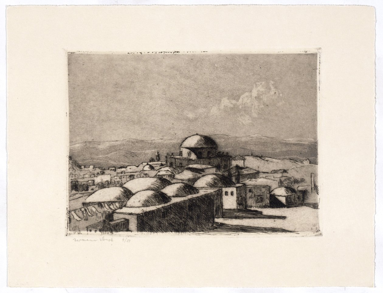 Kudüs, Churwah by Hermann Struck