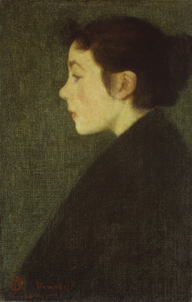 Venedik Profili by Hermann Dudley Murphy