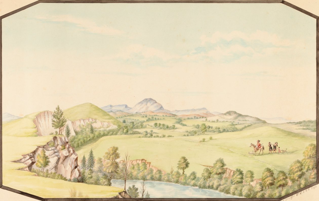 Medicine Bluff, Indian Territory, 1867