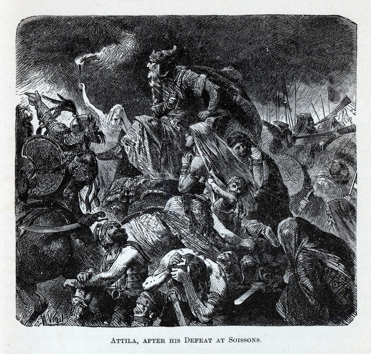 Atilla, Soissons