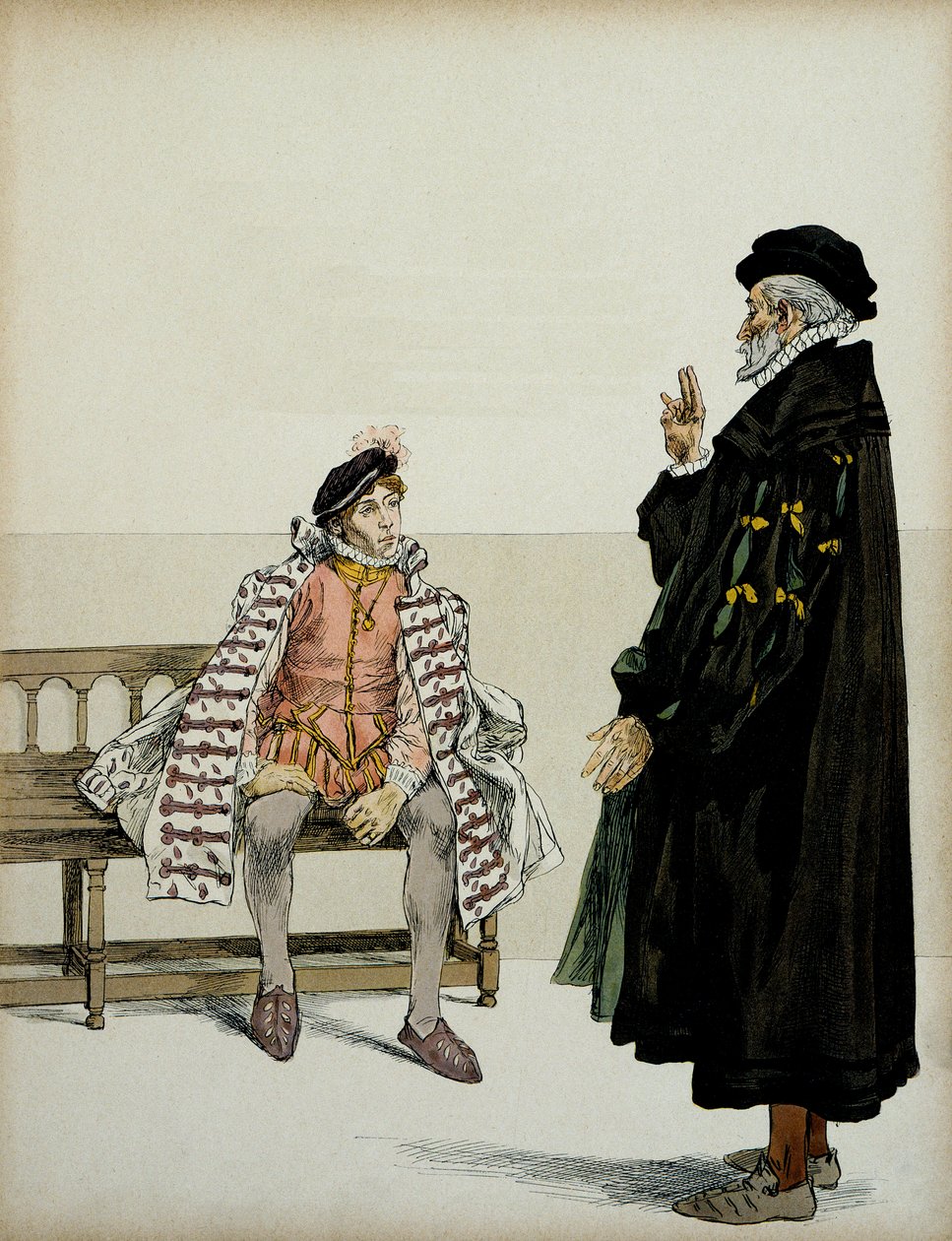 Henri IV (1553-1610) profesörü La Gaucherie
