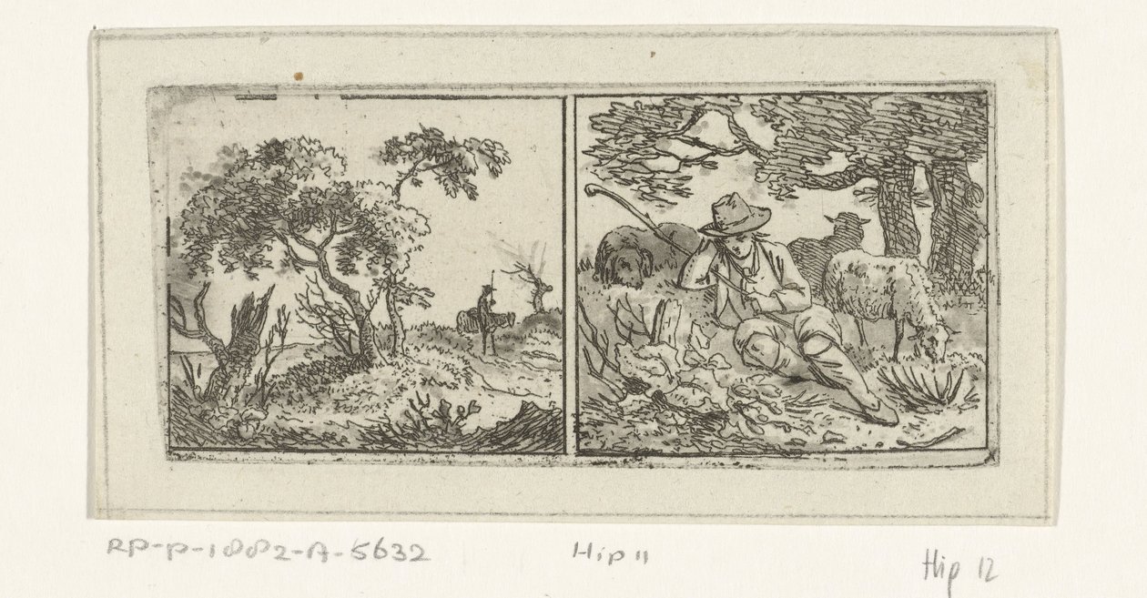 Manzara ve Çoban by Hermanus Fock