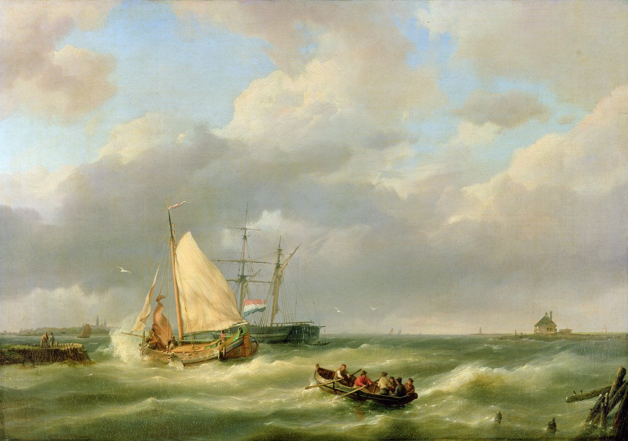 Bilinmeyen resim by Hermanus Koekkoek