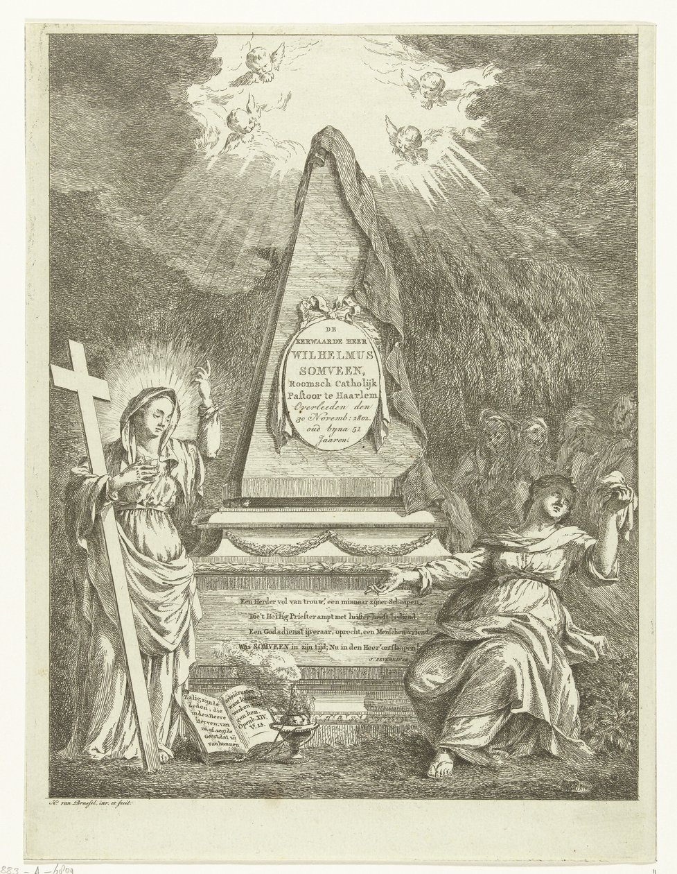 Wilhelmus Somveen Anıtı by Hermanus van Brussel