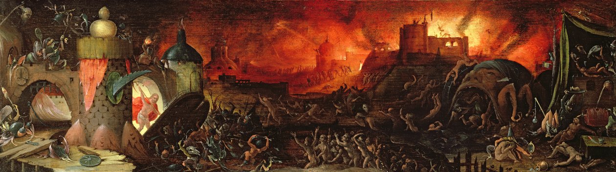 Cehennemin Harrowing by Herri met de Bles