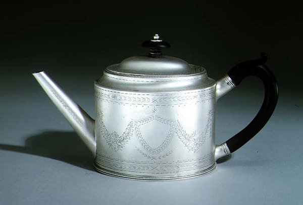Çaydanlık, 1780 (gümüş) by Hester Bateman