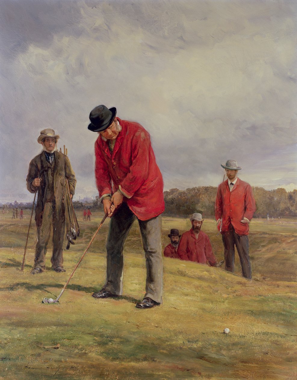 George Glennie Putting Cleek ile Blackheath