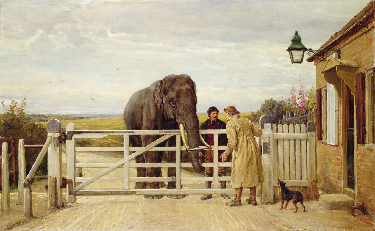 Tartışmalı Geçiş Ücreti by Heywood Hardy