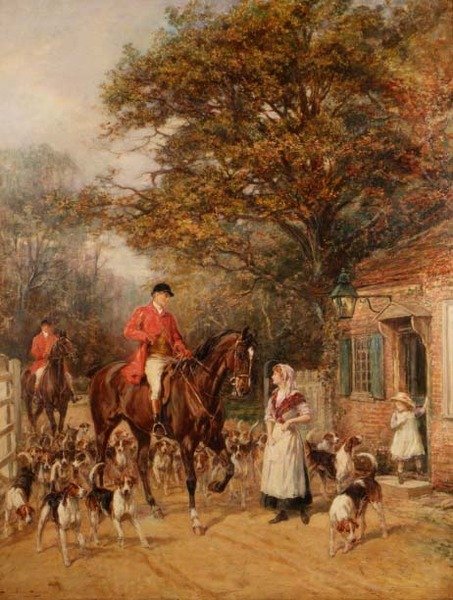 Tollgate by Heywood Hardy