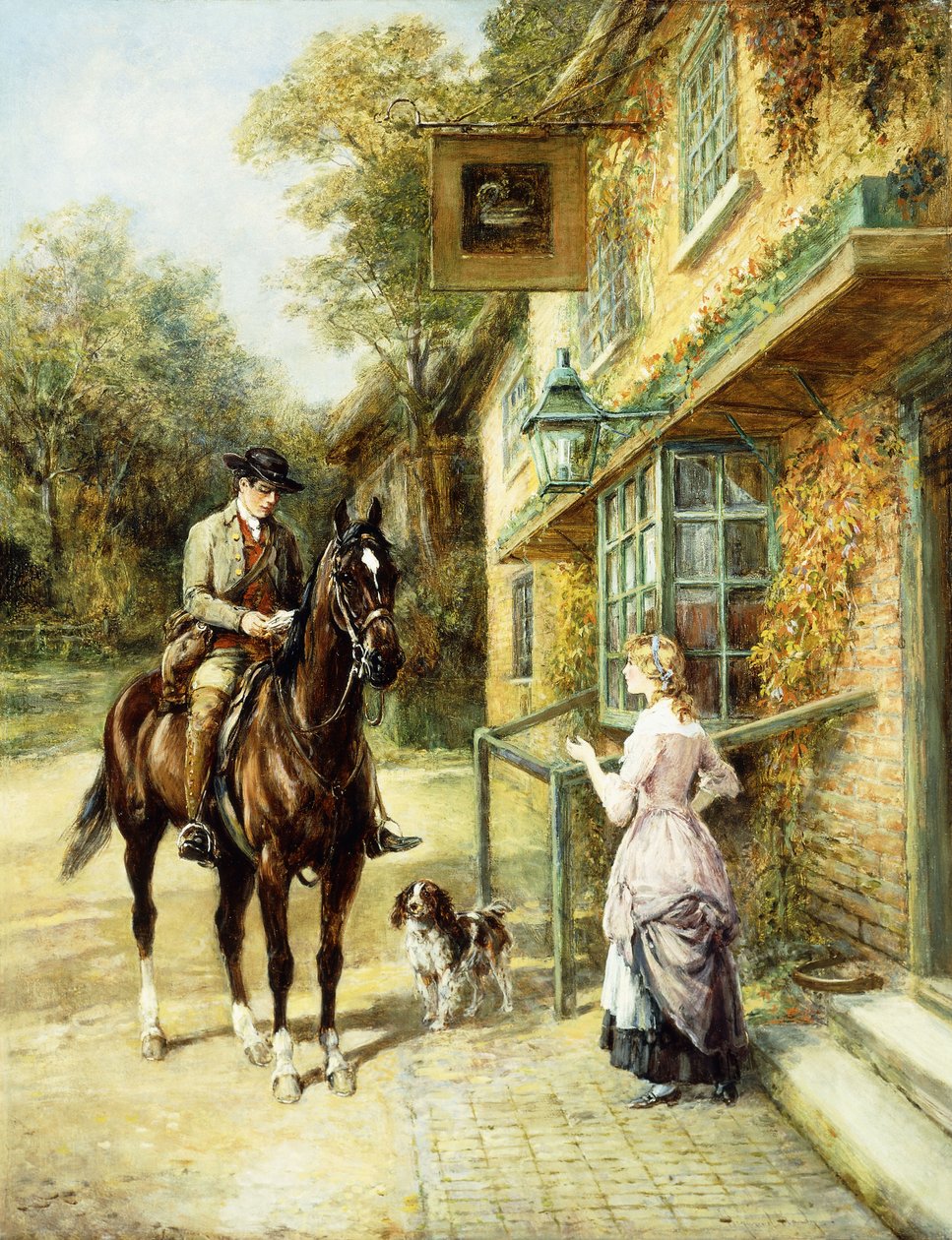 Köy Postacısı, by Heywood Hardy