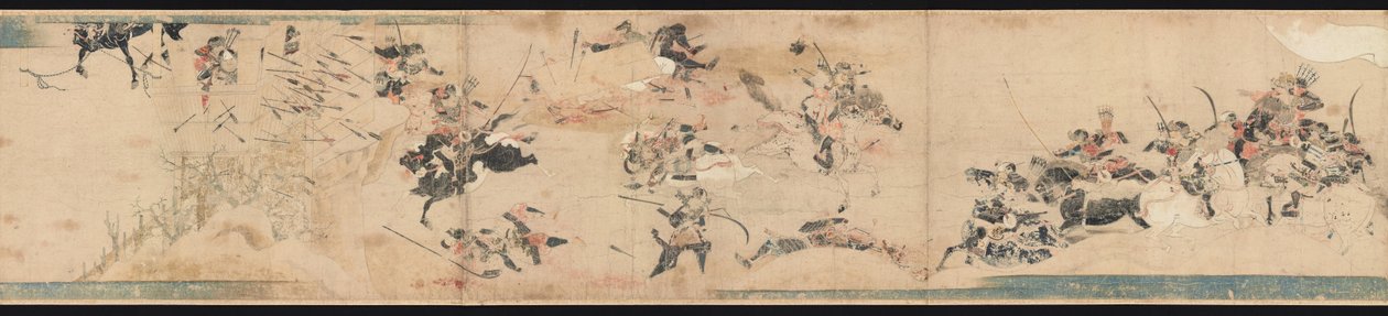 Gosannen Kassen Emaki by Hidanokami Korehisa