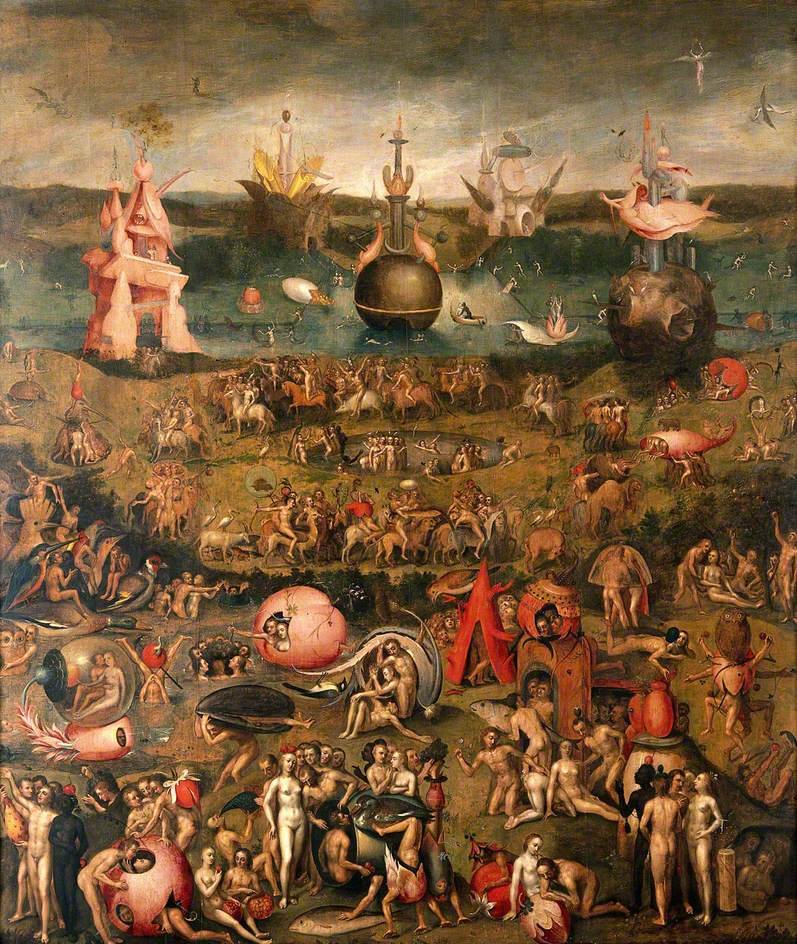 Lüks Alegori by Hieronymus Bosch