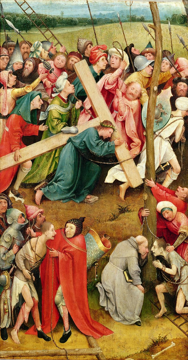 Haç Taşıyan İsa, 1485-90 by Hieronymus Bosch