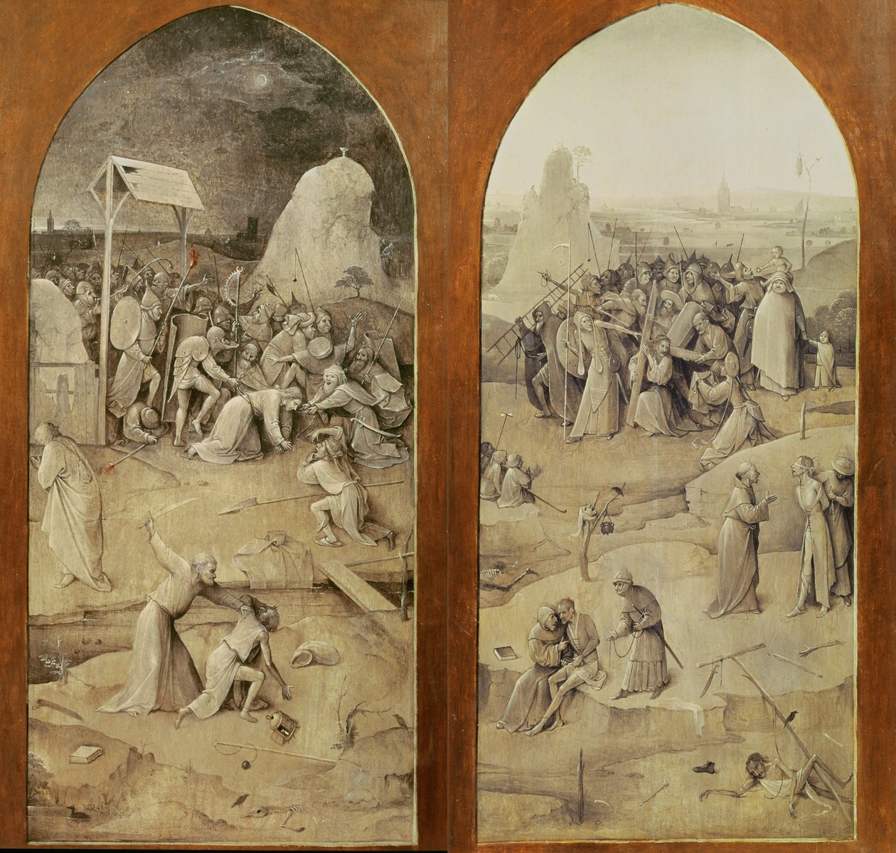 Calvary Yolunda İsa, St. Anthony Temptation