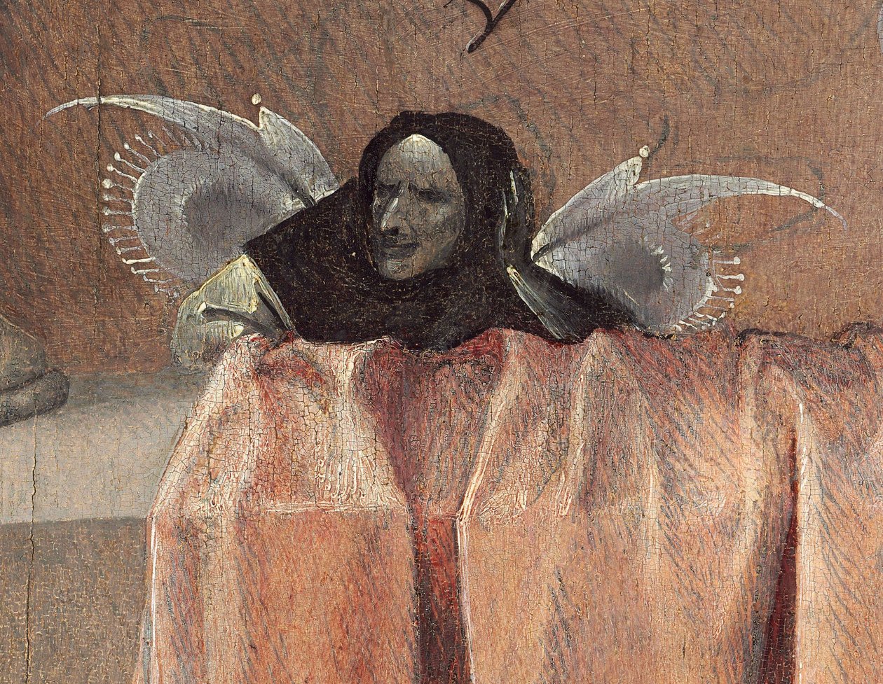Ölüm ve Cimri by Hieronymus Bosch