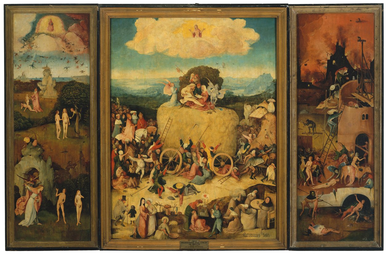 Haywain Üçlemesi by Hieronymus Bosch