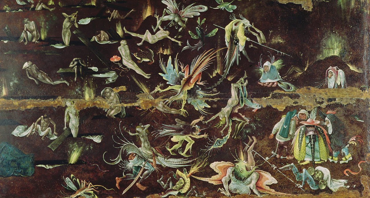 Son Yargı, c.1504 (detay) by Hieronymus Bosch