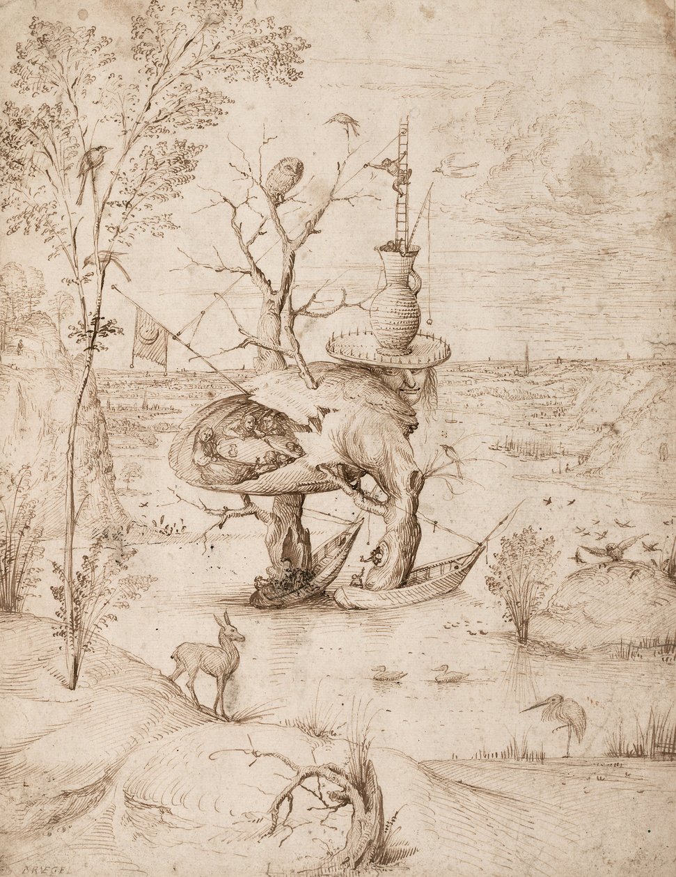 Ağaç Adam, c. 1505 by Hieronymus Bosch