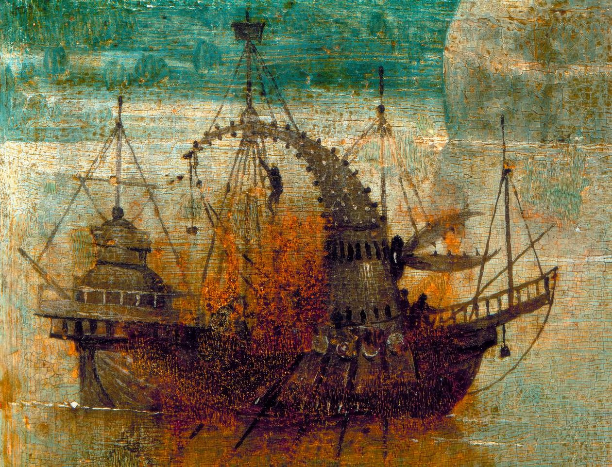 İki köle tüccarı by Hieronymus Bosch